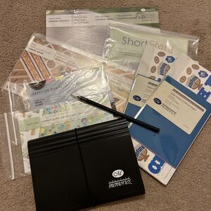 Creative memory bundle 9 Items, celebration/holiday Items stickers Vellum, Sort+